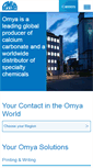 Mobile Screenshot of omya.com